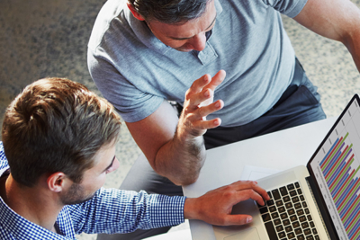 Charting business growth with technology